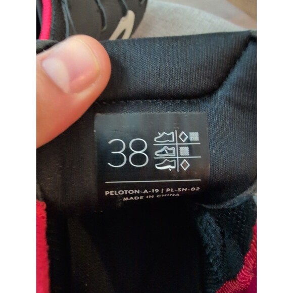 Peloton cycling bike shoes with look delta cleats EU 38 US women's 7 - Picture 7 of 8